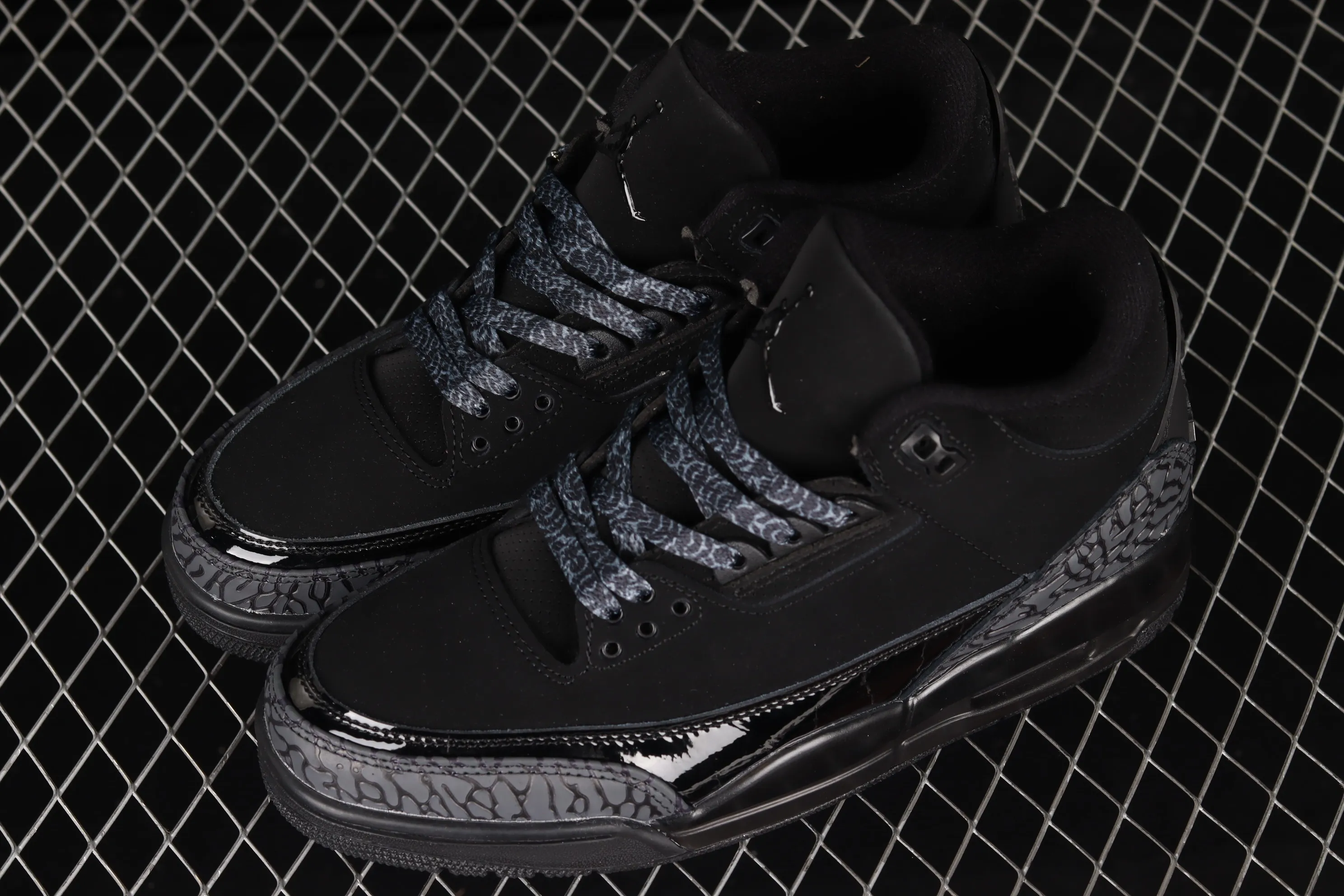All categories Air Jordan Jordan series basketball shoes Air Jordan 3 Air Jordan 3 "Black Cement" AJ3 Joe 3 matte black cement 136064-002